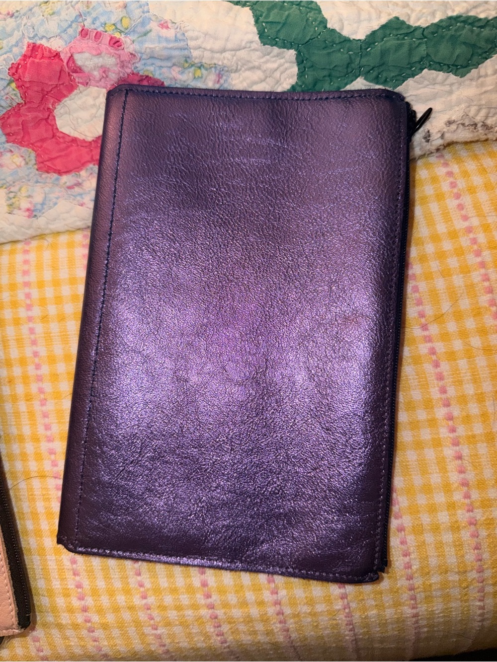 Purple Louise Carmen Portfolio Organizer - Picture 2 of 5